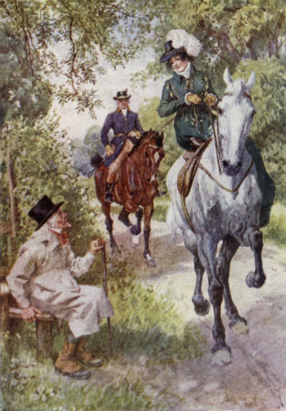 Illustration til The Broad Highway a Romance of Kent af Charles Edmund Brock