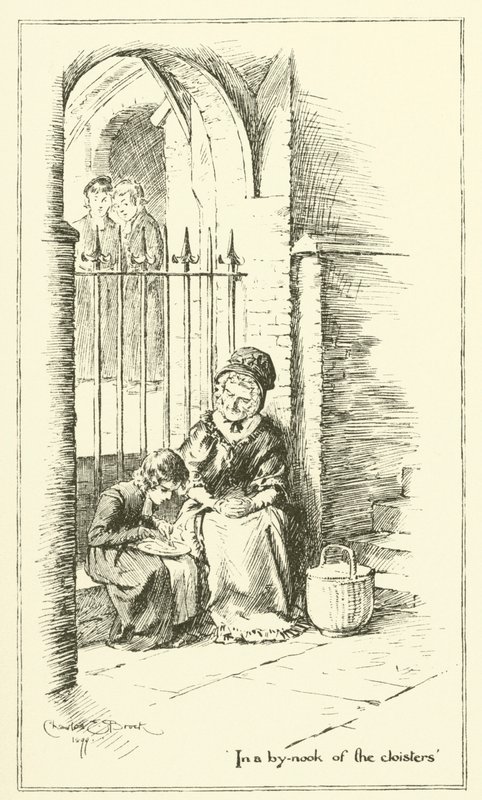 Illustration til The Essays of Elia af Charles Lamb (gravering) af Charles Edmund Brock