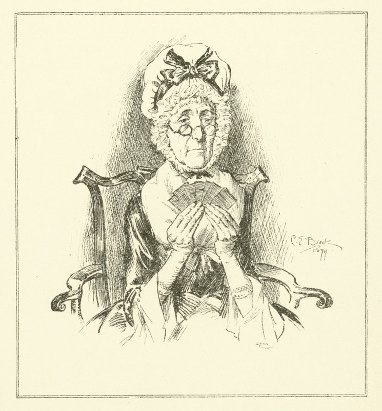 Illustration til The Essays of Elia af Charles Lamb (gravering) af Charles Edmund Brock