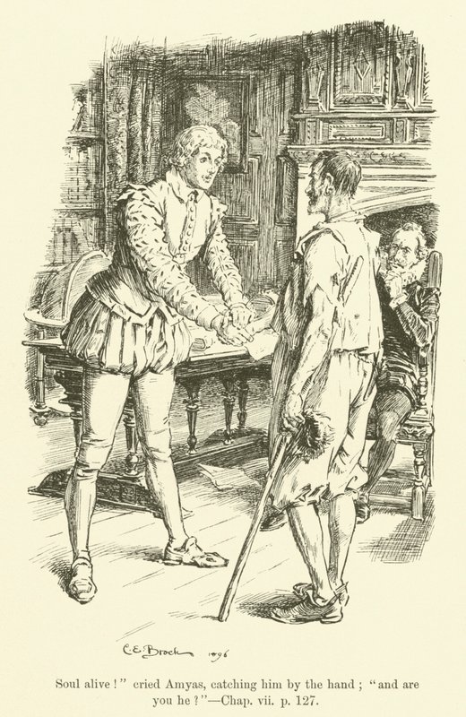 Illustration til Westward Ho! af Charles Kingsley (gravering) af Charles Edmund Brock