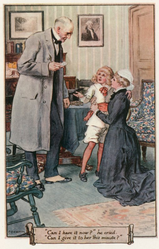 Little Lord Fauntleroy af Frances Hodgson Burnett af Charles Edmund Brock