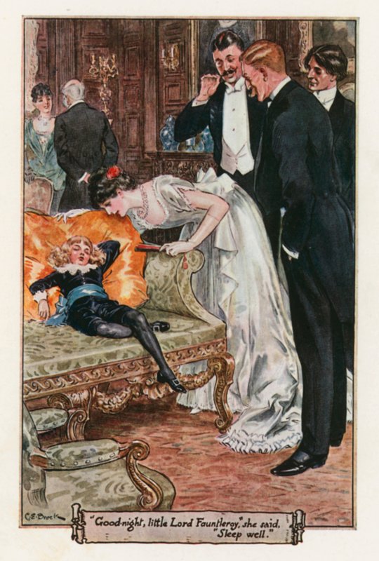 Little Lord Fauntleroy af Frances Hodgson Burnett af Charles Edmund Brock