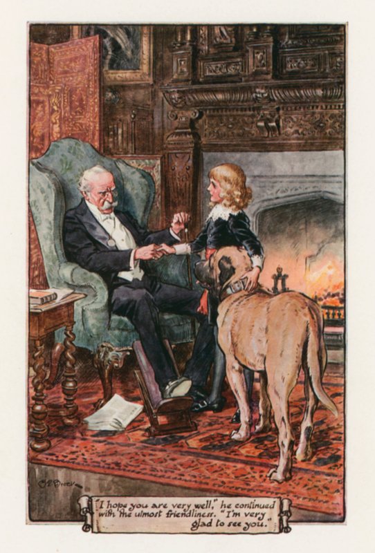 Little Lord Fauntleroy af Frances Hodgson Burnett af Charles Edmund Brock