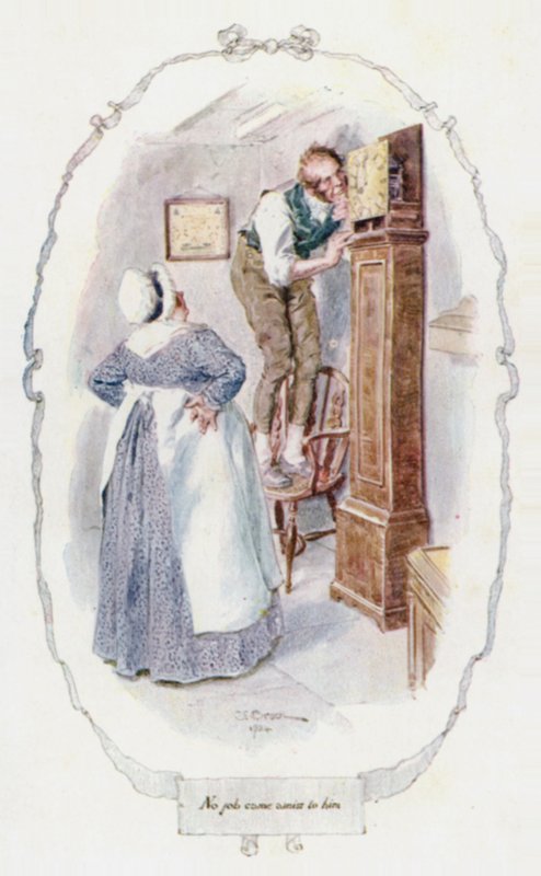 Intet job gik galt for ham (farve litho) af Charles Edmund Brock