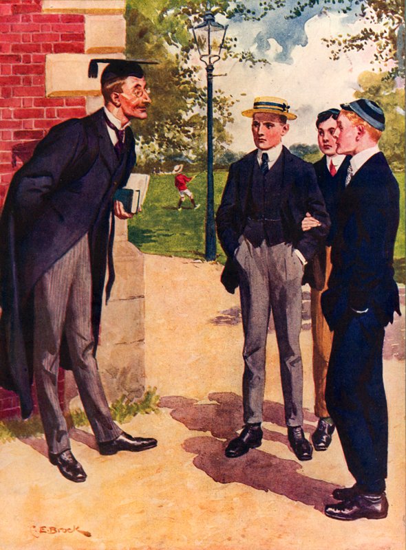Folkeskolelivet af Charles Edmund Brock