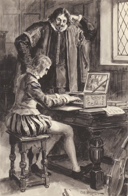 Thomas Tallis og William Byrd af Charles Edmund Brock