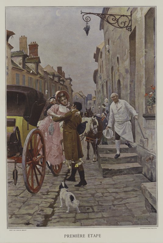 Første etape af Charles Edouard Delort