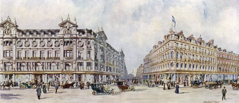 D H Evans, West End Silk Mercers, 292-320 Oxford Street af Charles Edwin Flower