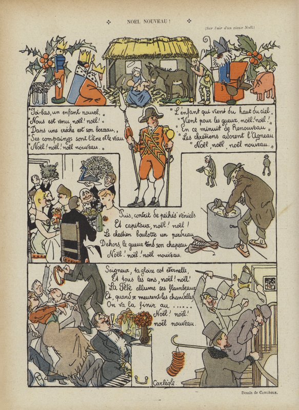 Illustration til Le Rire af Charles Emile Egli