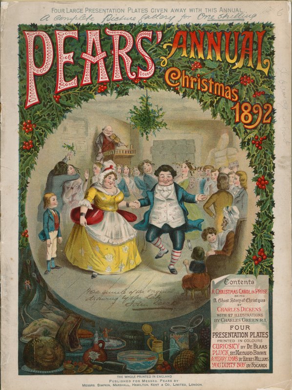 Forside af Pears Christmas Annual, 1892 af Charles Green