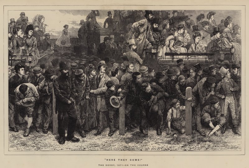 Here They Come!, Derbyet, 1871, På Kurs af Charles Green