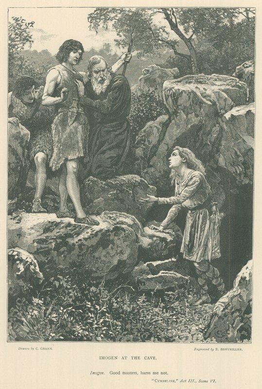 Illustration til Cymbeline af Charles Green