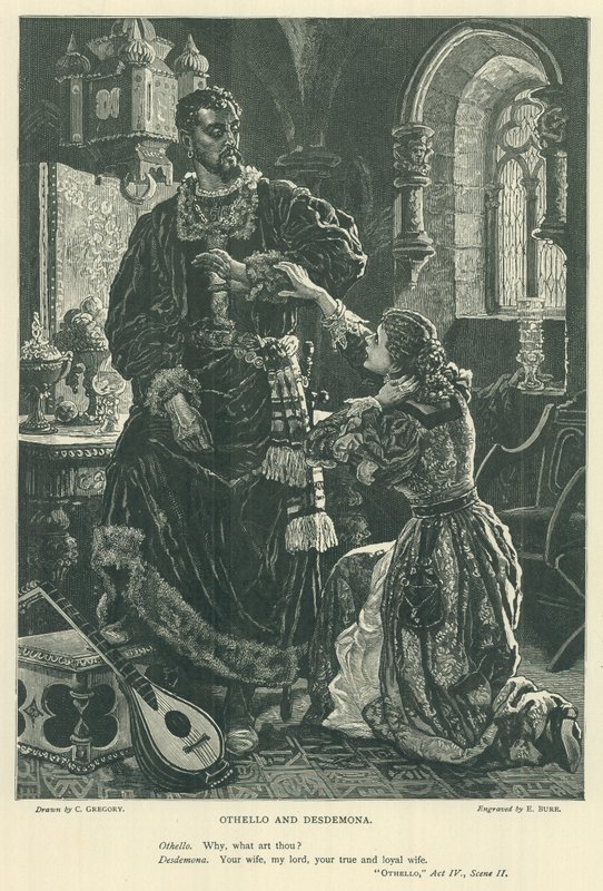Illustration til Othello af Charles Gregory