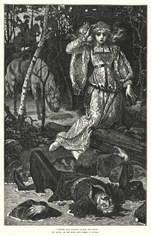 The Braes Of Yarrow (gravering) af Charles Gregory