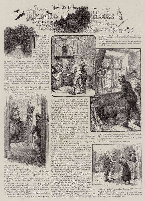 Hvordan vi opdagede et hjemsøgt hus af Charles J. Staniland