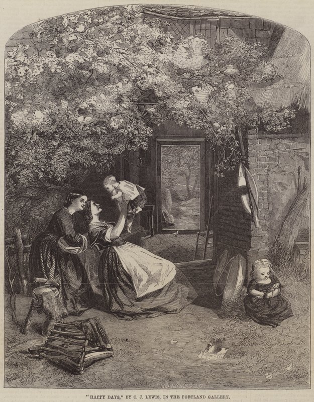 Glade dage af Charles James Lewis