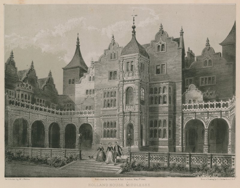 Holland House, Middlesex af Charles James Richardson