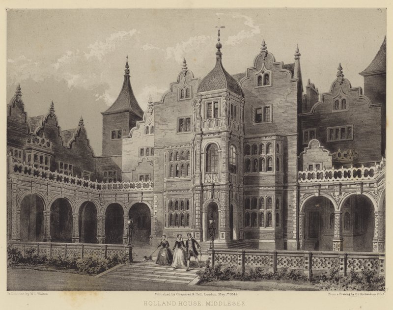 Holland House, Middlesex af Charles James Richardson