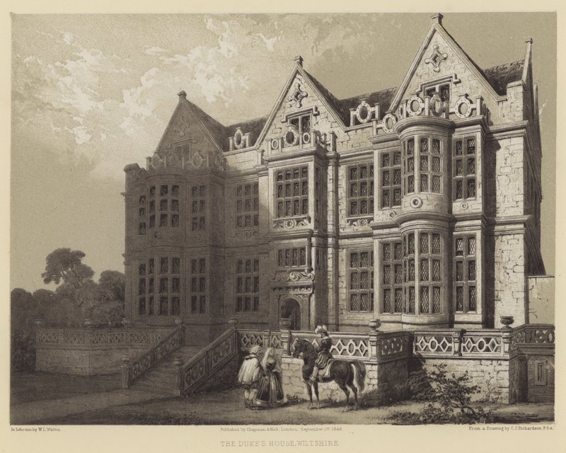 The Dukes House, Wiltshire af Charles James Richardson
