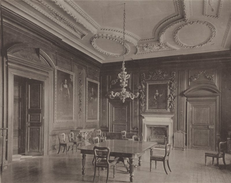 Belton House, Grantham, spisestuen af Charles Latham