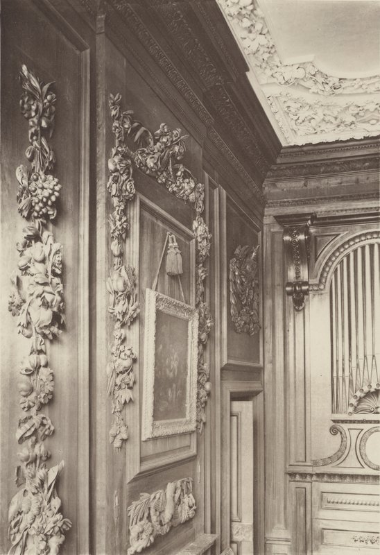 Belton House, en del af orgelgalleriet af Charles Latham