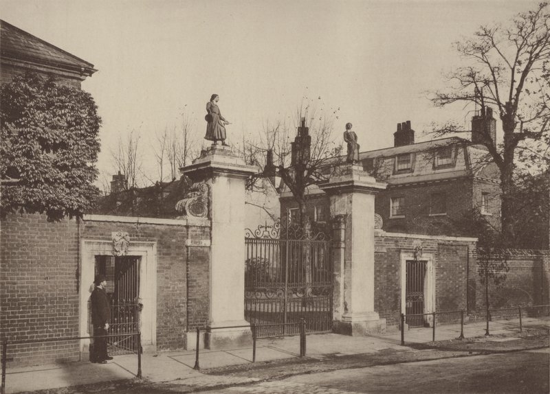 Blue Coat School, Hertford af Charles Latham