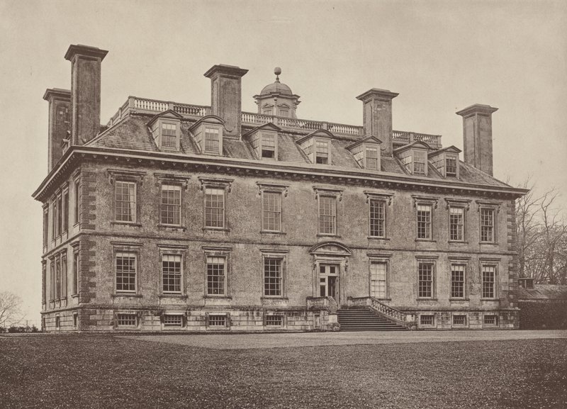 Coleshill, Berkshire, indgangsfronten af Charles Latham