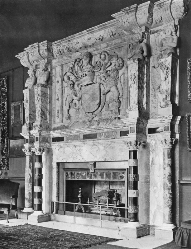 De Wittes Chimney-Piece i Cobham, Kent af Charles Latham