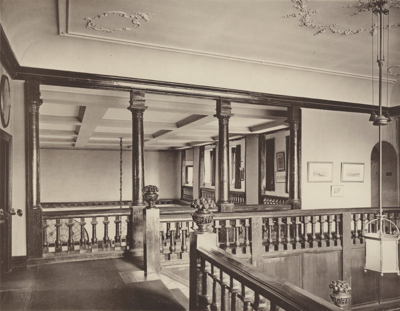 Farnham Castle, Kent, trappelanding af Charles Latham
