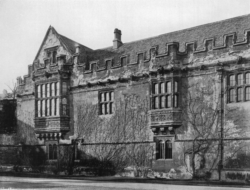 Gotisk arbejde ved St. Johns College, Oxford af Charles Latham