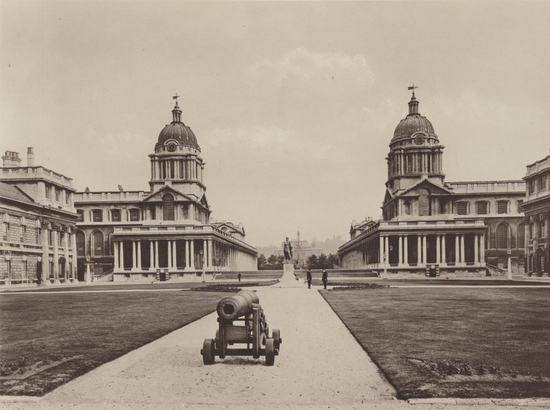 Greenwich Hospital, General View af Charles Latham