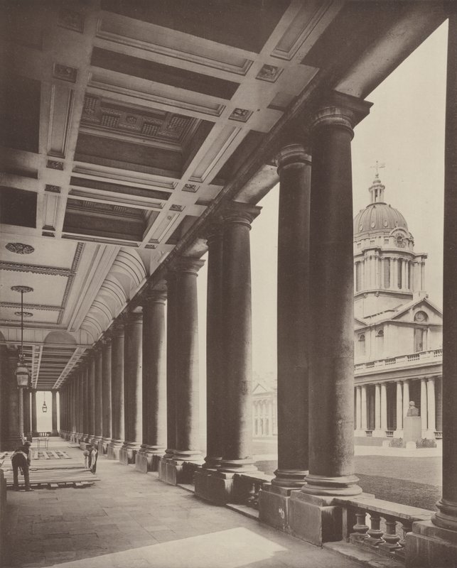 Greenwich Hospital, Colonnaden af Charles Latham