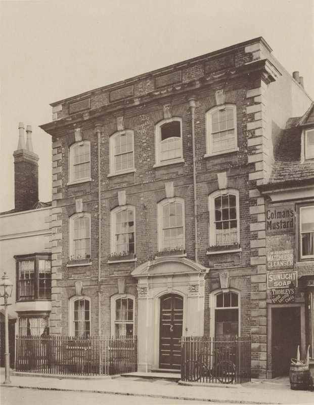 Hus i Highworth, Wilts af Charles Latham