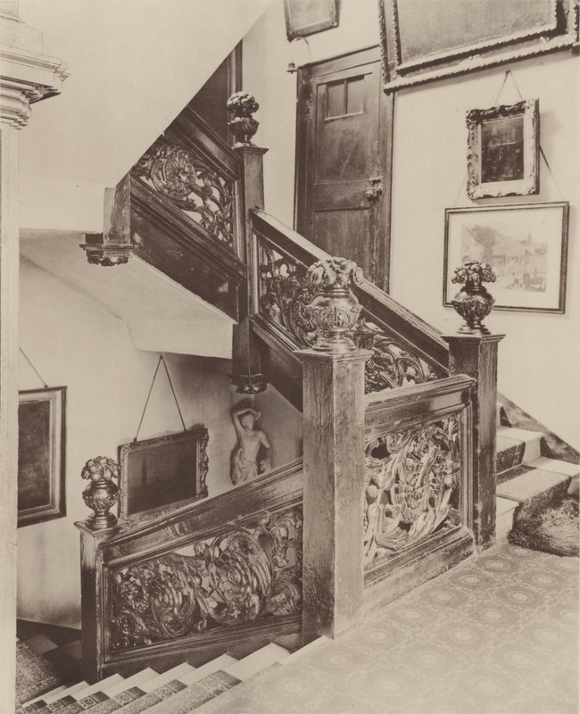 Hus i High Street, Guildford, Staircase af Charles Latham