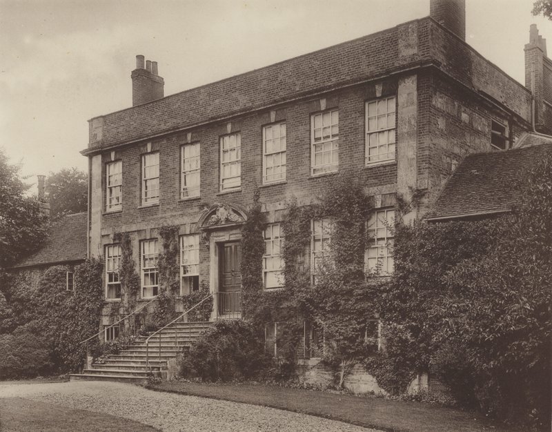 Hus på West Side of Close, Salisbury af Charles Latham