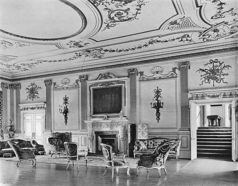 Knowsley Hall: The Music-Room af Charles Latham