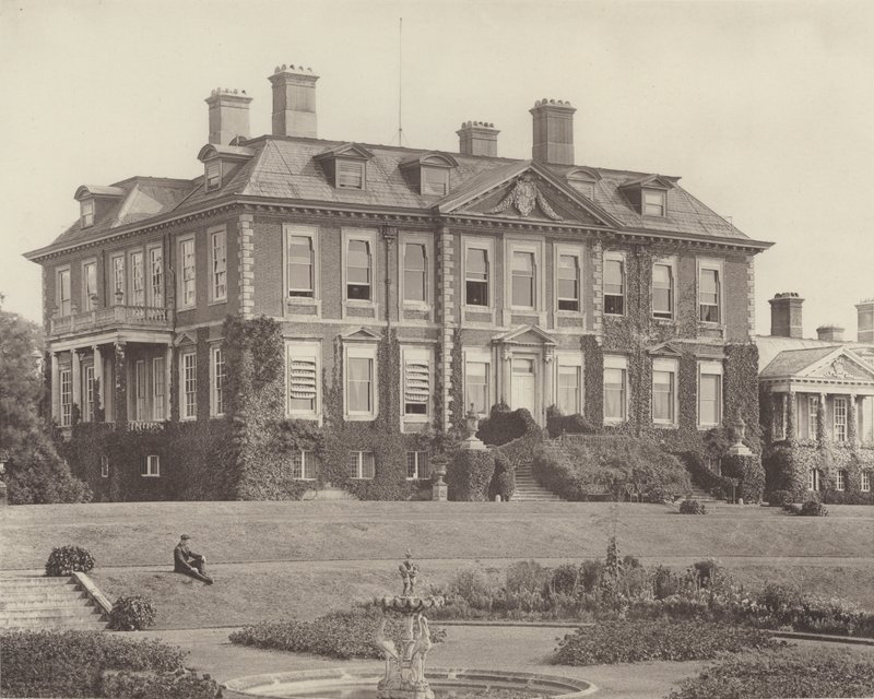 Melton Constable, Norfolk, havefronten af Charles Latham
