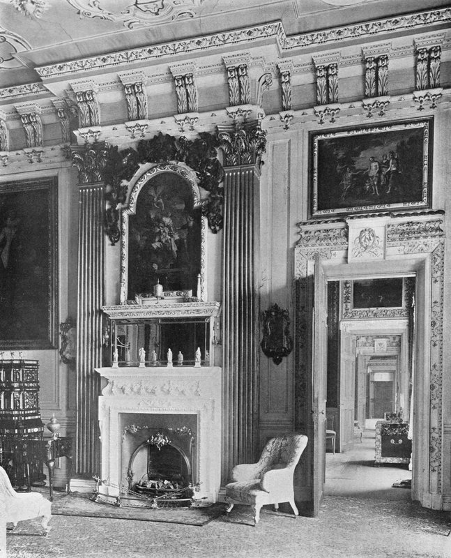 Dronning Annes opholdsstue af Charles Latham