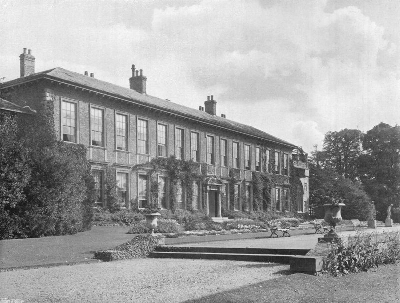 Ribston Hall af Charles Latham