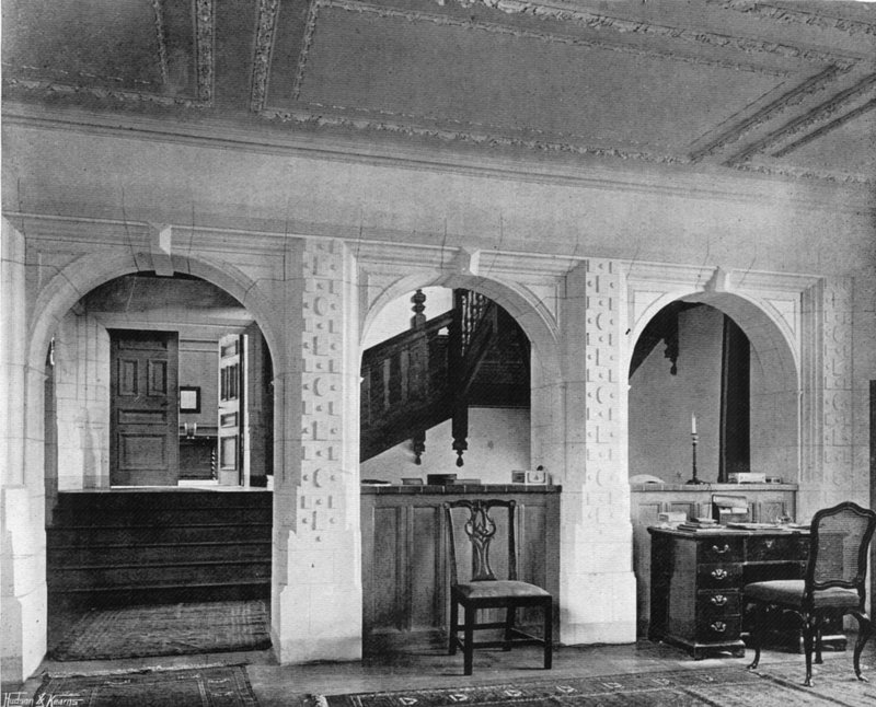 Trappe fra Billard-Room af Charles Latham