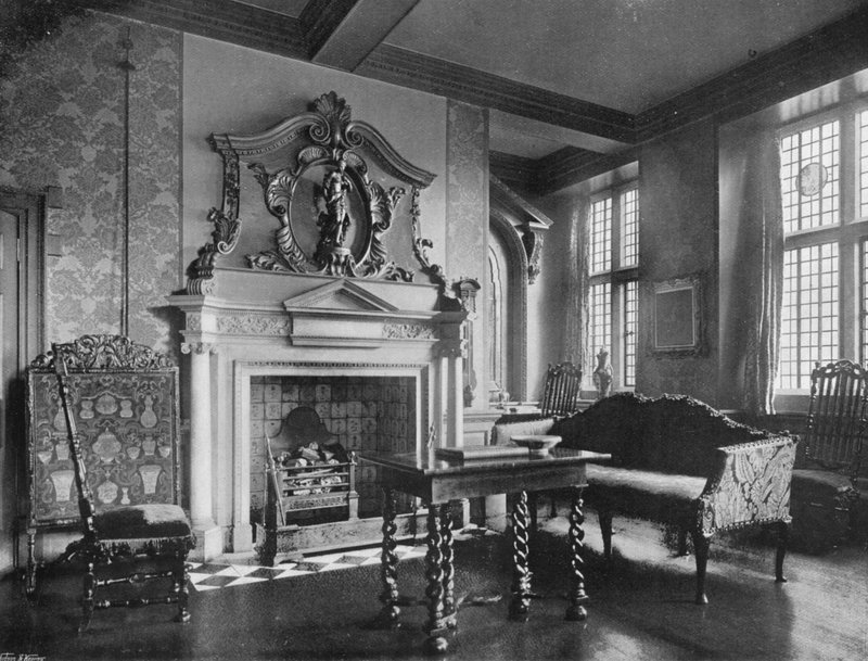 Den grønne salon af Charles Latham