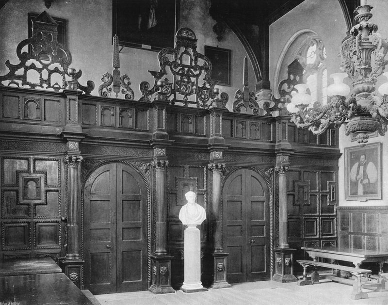 The Hall Screen på Wadham College, Oxford af Charles Latham