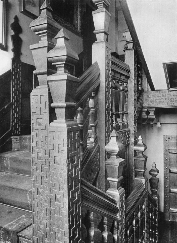 The Oak Stairway (s/h foto) af Charles Latham