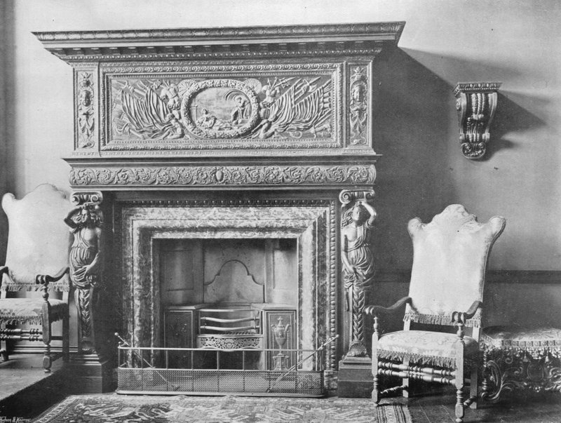 Studio Skorstensstykket af Charles Latham
