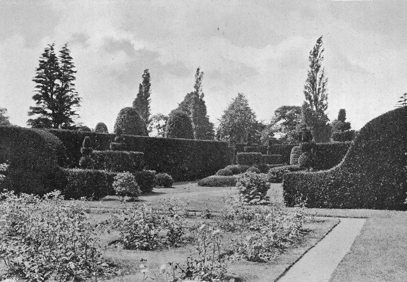The Yew Garden (s/h foto) af Charles Latham