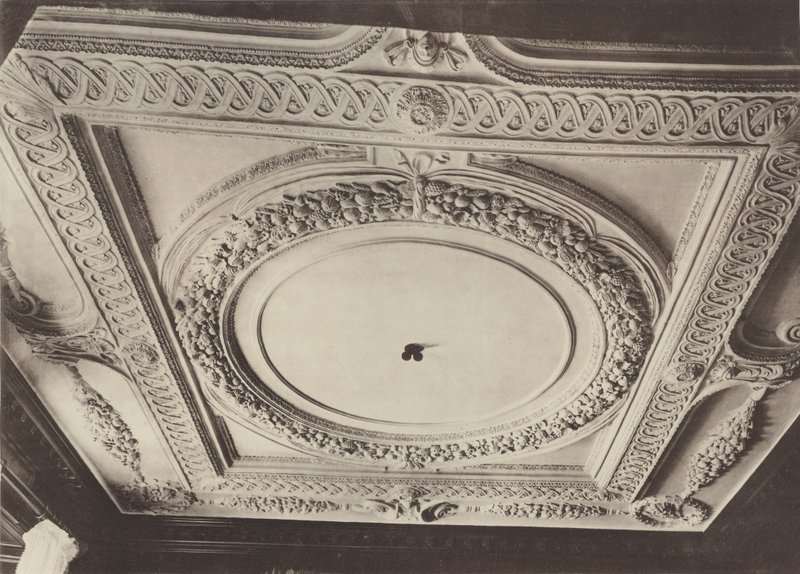 Thorpe Hall, Peterborough, loft i spisestue af Charles Latham