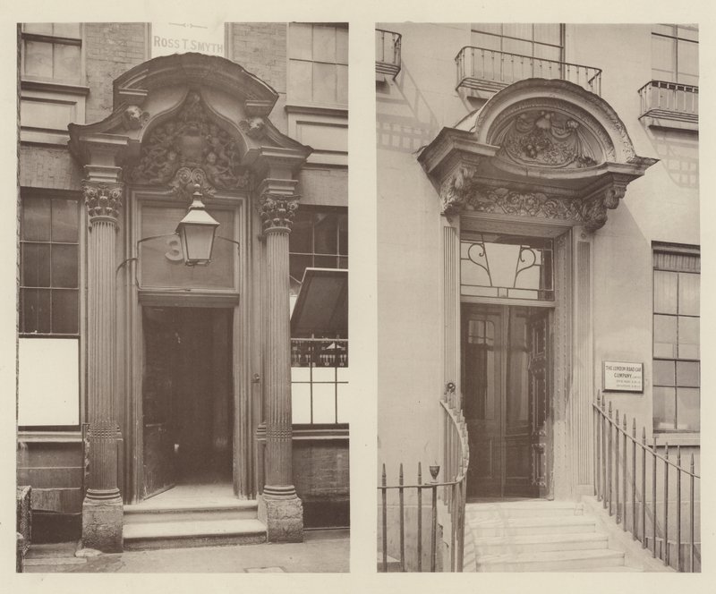To London Doorways, Mark Lane, East Central, Grosvenor Road, South West af Charles Latham
