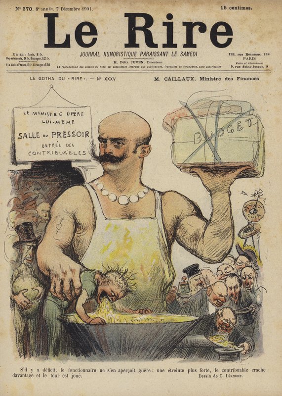 Illustration til Le Rire af Charles Leandre
