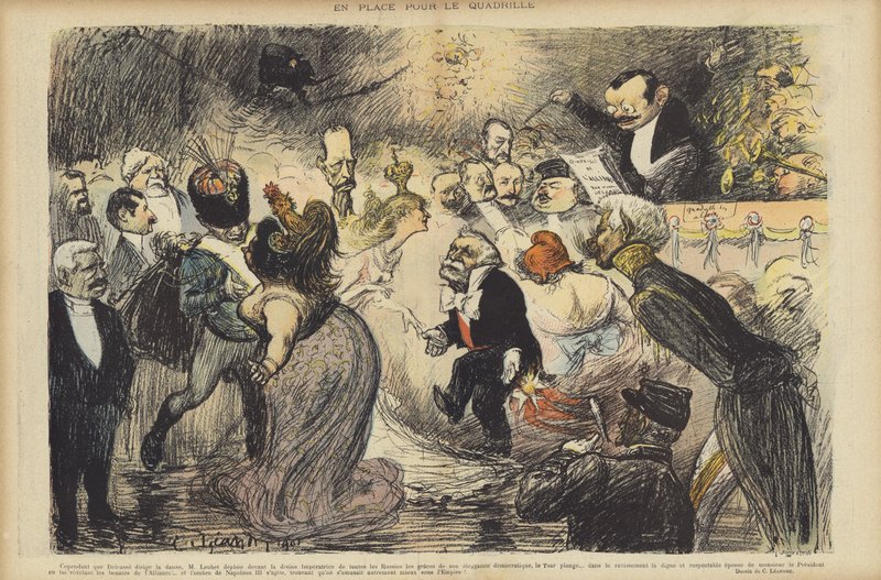 Illustration til Le Rire af Charles Leandre