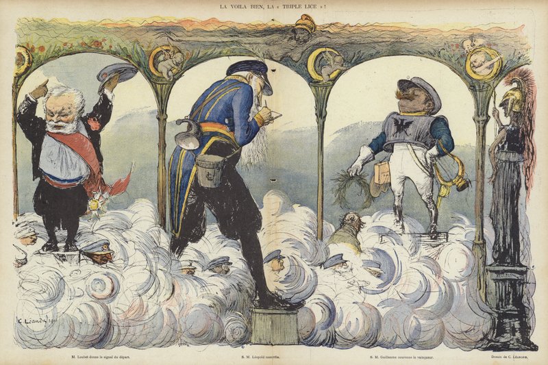 Illustration til Le Rire af Charles Leandre